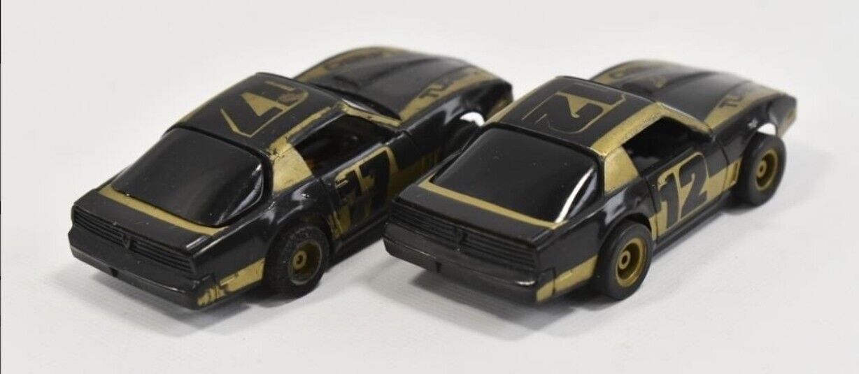 Lot Of 4 Vintage TYCO Cars Chevy Z28 Camaro HO Firebird Slot Cars