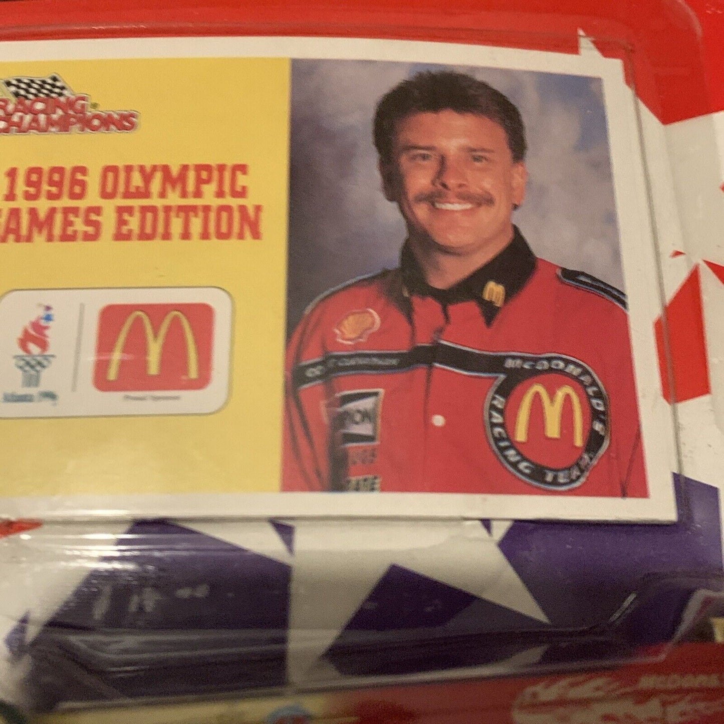 RACING CHAMPIONS 1996 OLYMPIC GAMES EDITION 1/64 DIECAST DRAGSTER MOC MCDONALDS