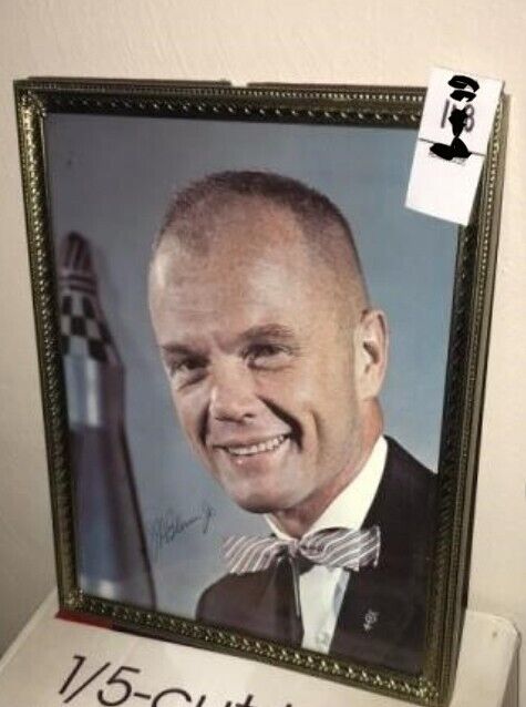 JOHN GLENN Autograph Signed 8x10 NASA Photo Astronaut Died-2016 Provenance 