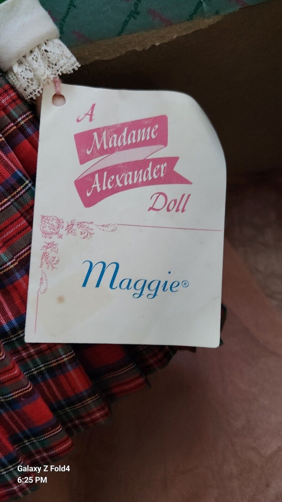 VINTAGE Madame Alexander 17 Inch Maggie #1720, 1972, Elise With Box RARE!