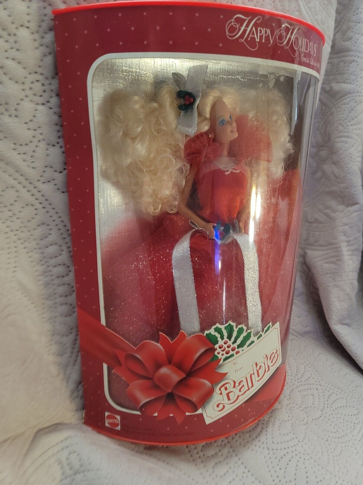 Happy Holidays Barbie Special Edition 1988 and 1989 Mattel Brand New NIB