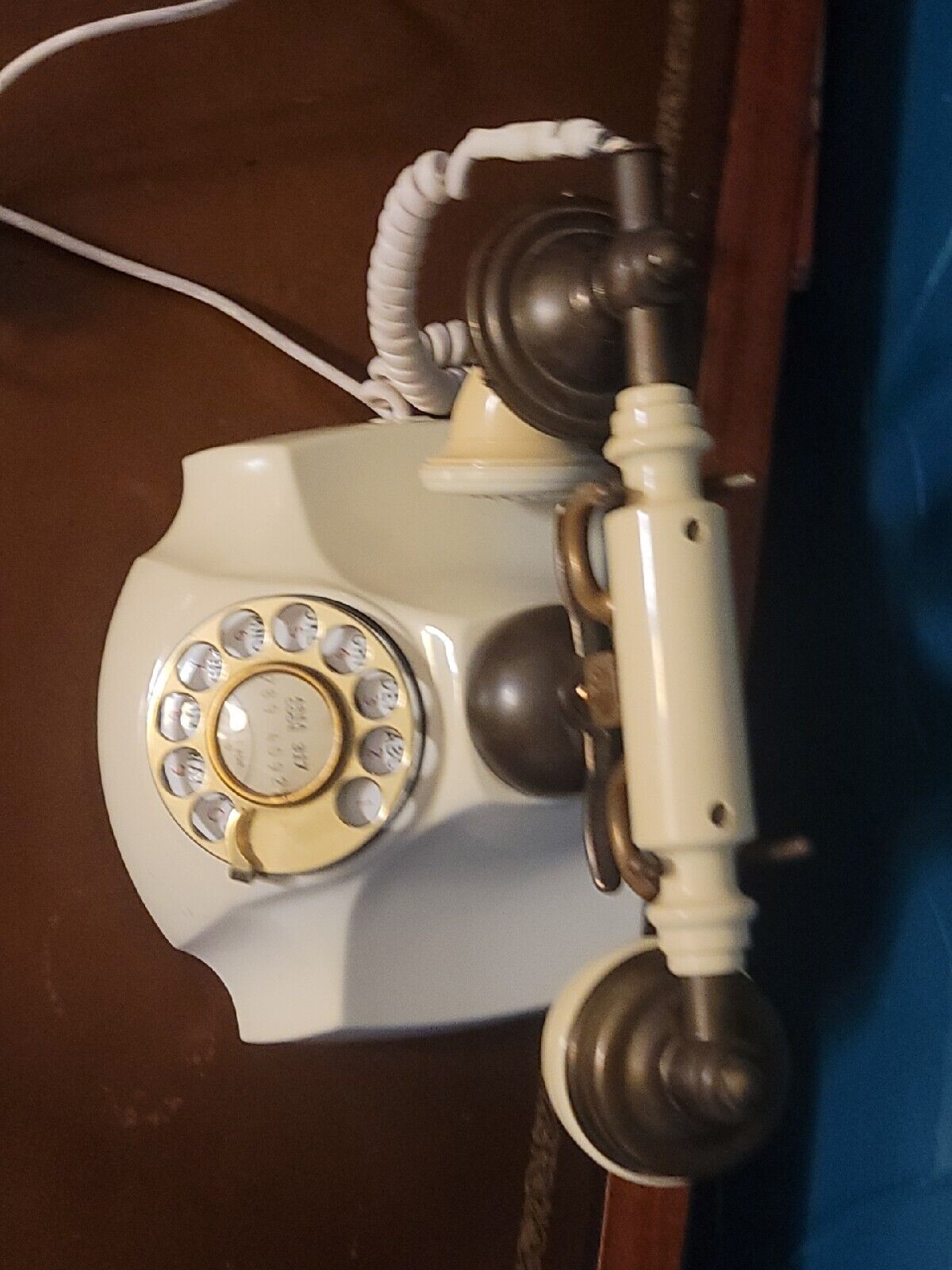 CONTESSA Rotary Dial Phone Victorian Art Nouveau Bell Western Electric works 