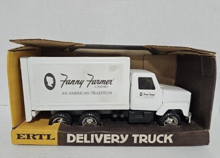 Vintage ERTL Fanny Farmer Candies Delivery Truck Steel 