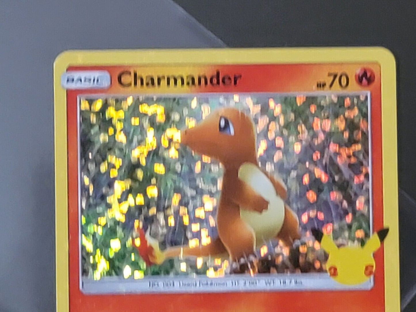 Charmander 9/25 Holo McDonald's 25th Anniversary  Pokemon Card