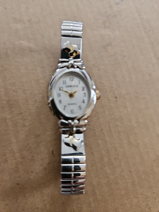 Vintage Quartz WATCH- IT Womens Watch- new battery Running Keeps Time 