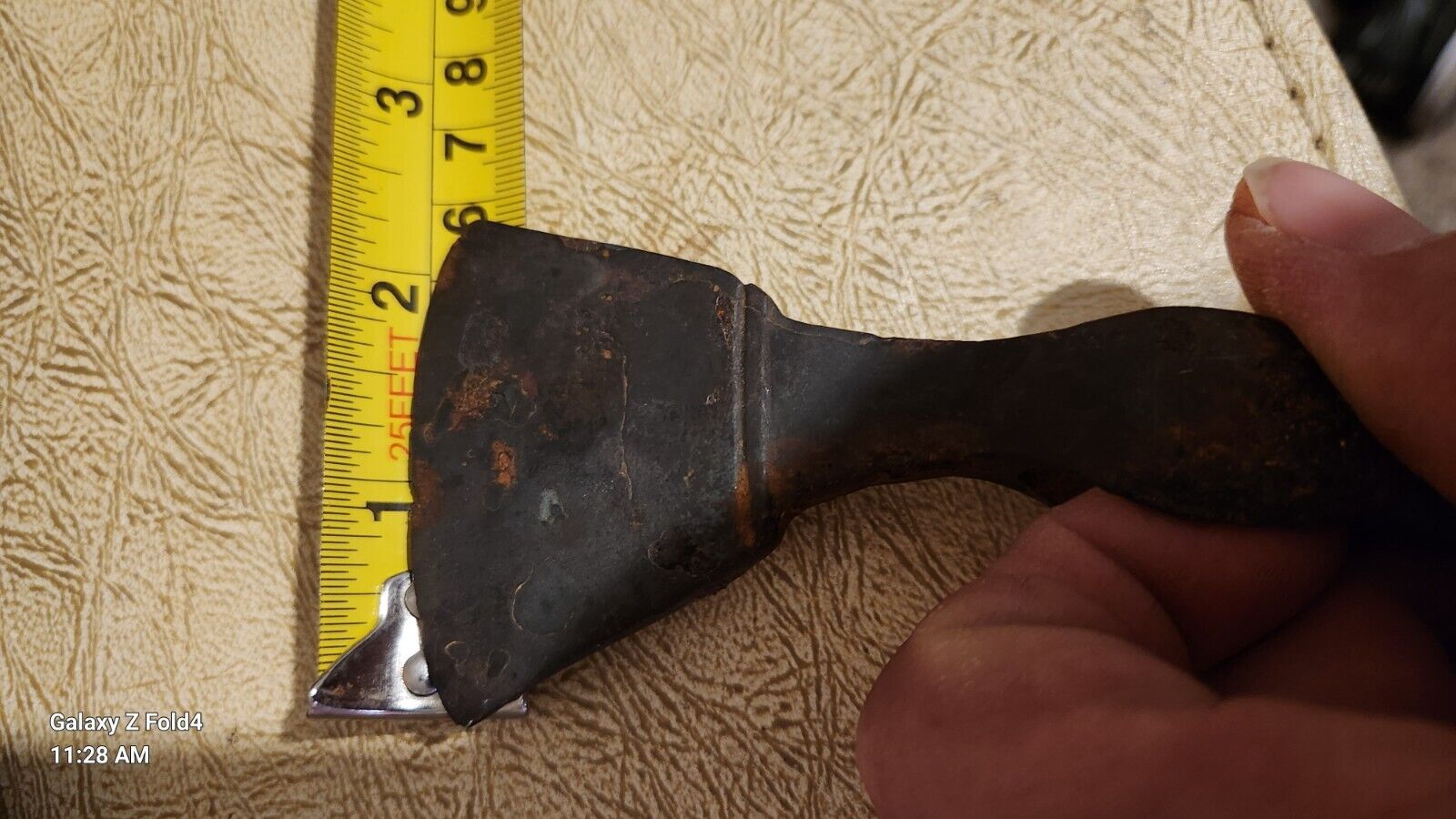 RARE ANCIENT SCYTHIAN  AXE HEAD War Relic Native American 