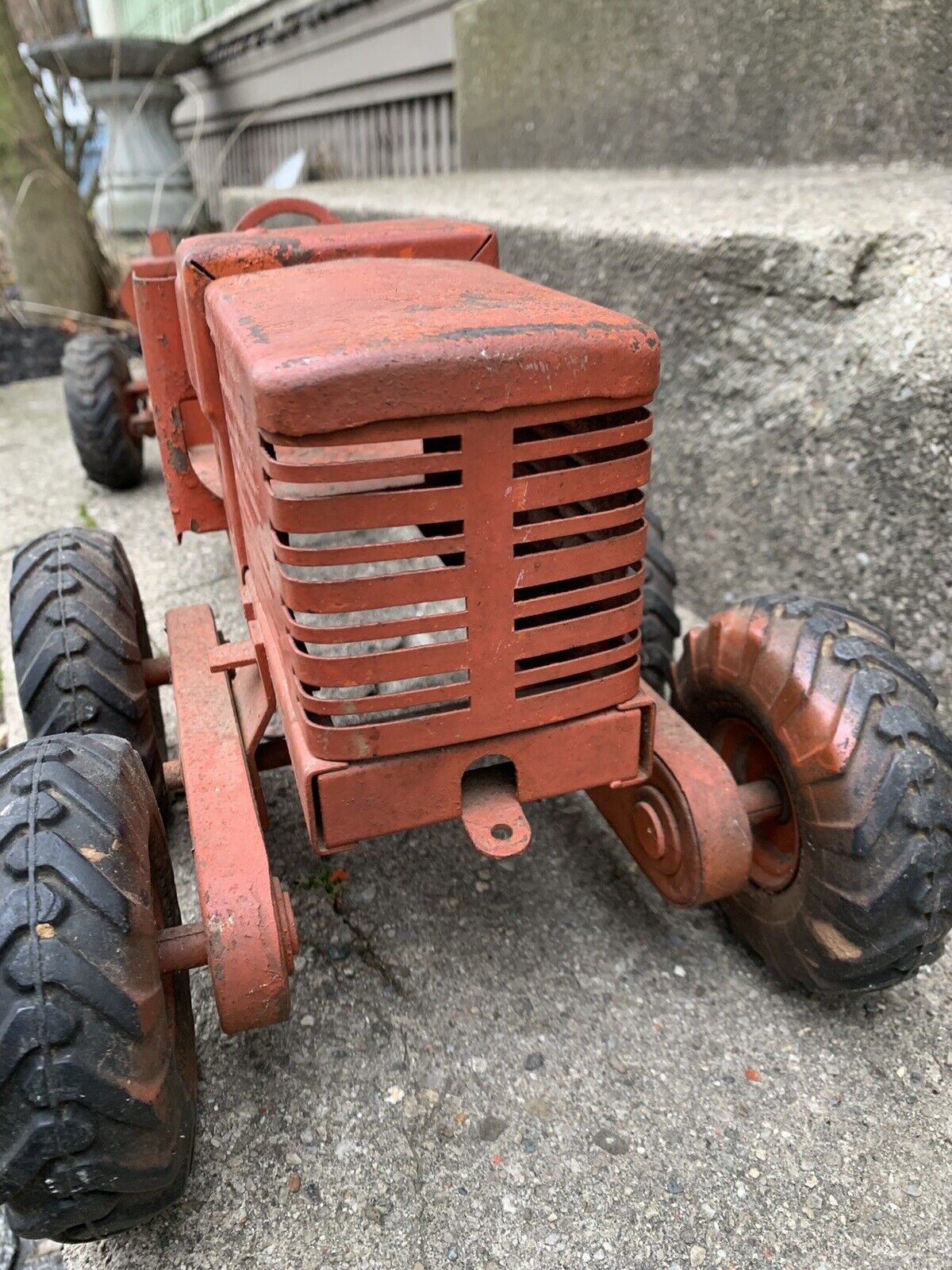 Vintage Doepke Metal Goodyear Road Grater Parts Restoration Ross Tonka