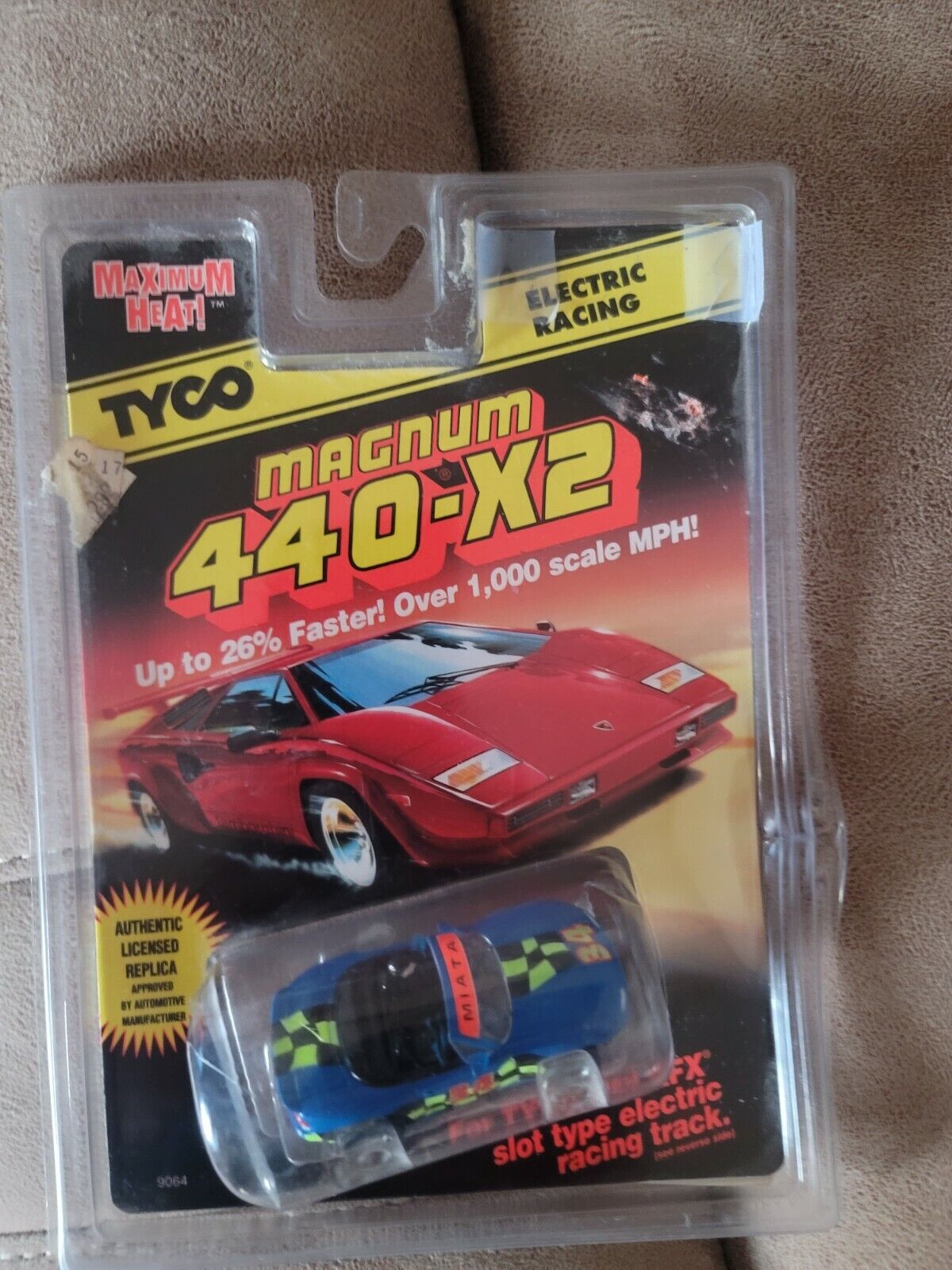 TYCO Vintage #34 GM Magnum 440-X2 HO Slot Car n