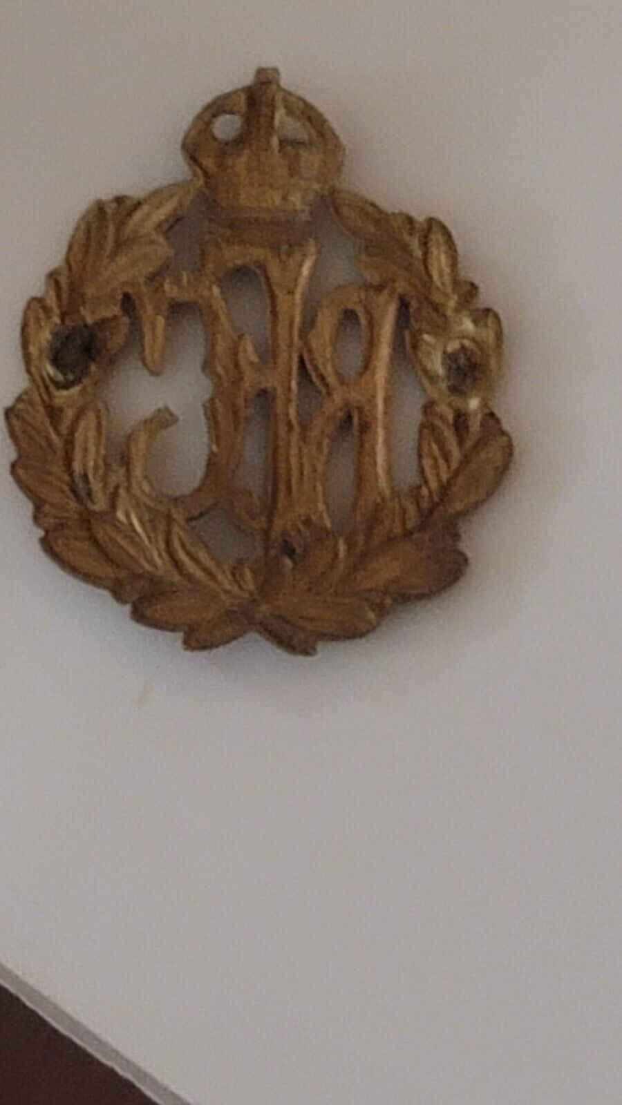 WW1 RFC Royal Flying Corps Cap Badge Canadian England  Germany 