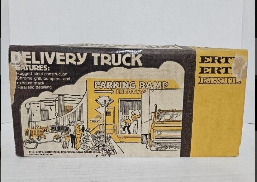 Vintage ERTL Fanny Farmer Candies Delivery Truck Steel 