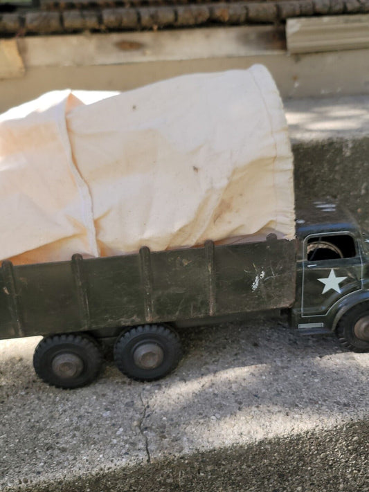 Vintage Antique Mark Lumar Heavy Pressed Steel Military Truck