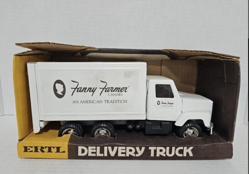 Vintage ERTL Fanny Farmer Candies Delivery Truck Steel 