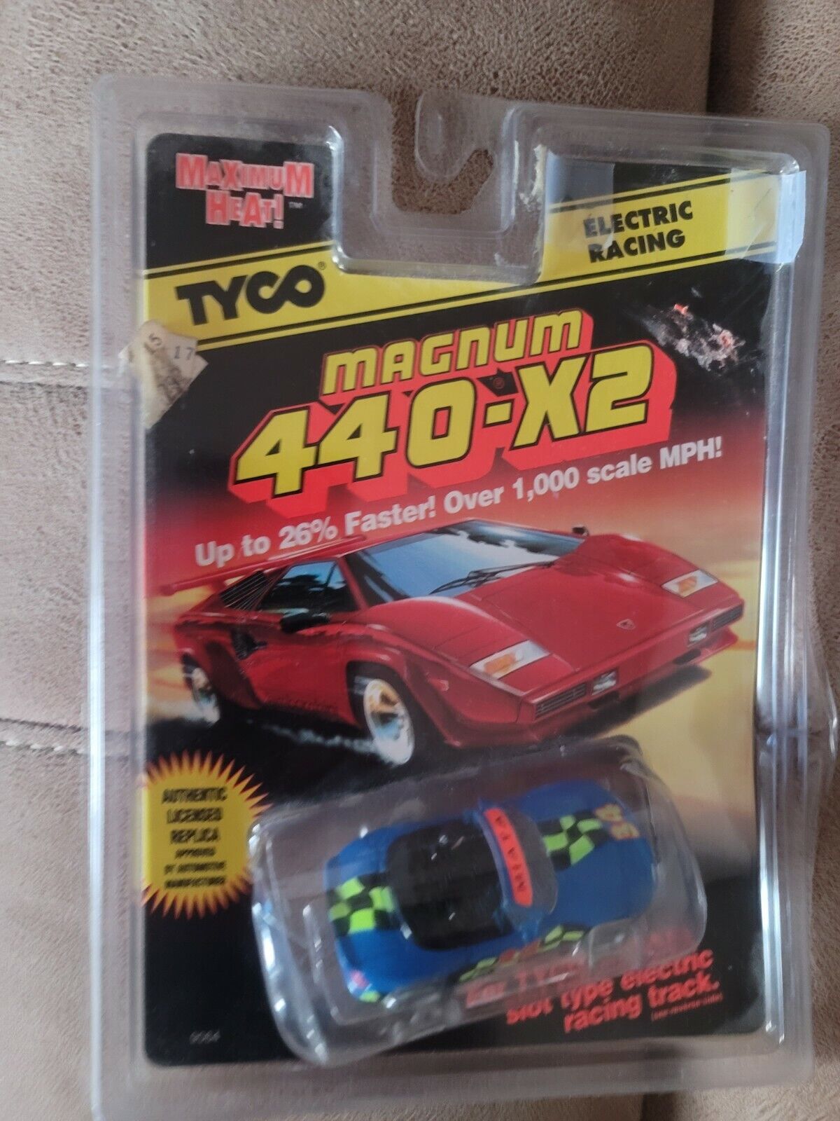 TYCO Vintage #34 GM Magnum 440-X2 HO Slot Car n