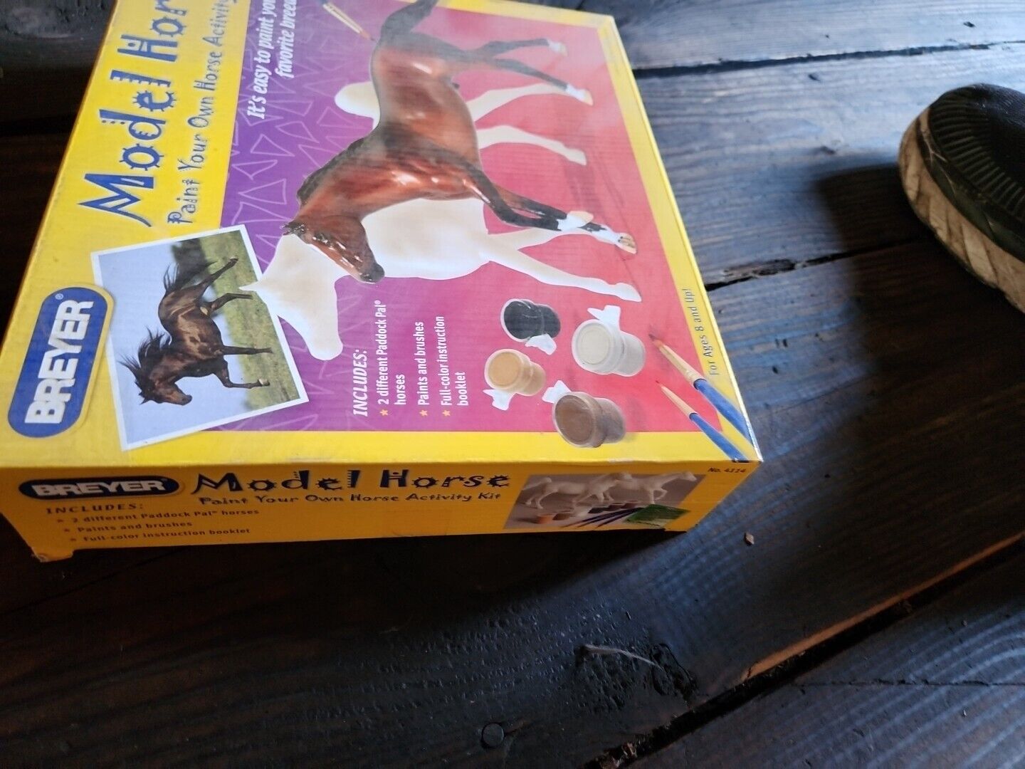 Breyer Paint Your own Horse Model Horse Activity Kit New Sealed 2007 #4114