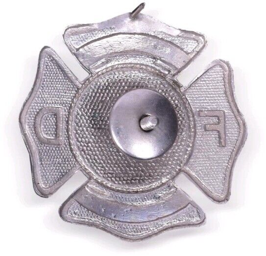 Vintage Fire Department Metal Badge Mt. Carmel 1 Pennsylvania 