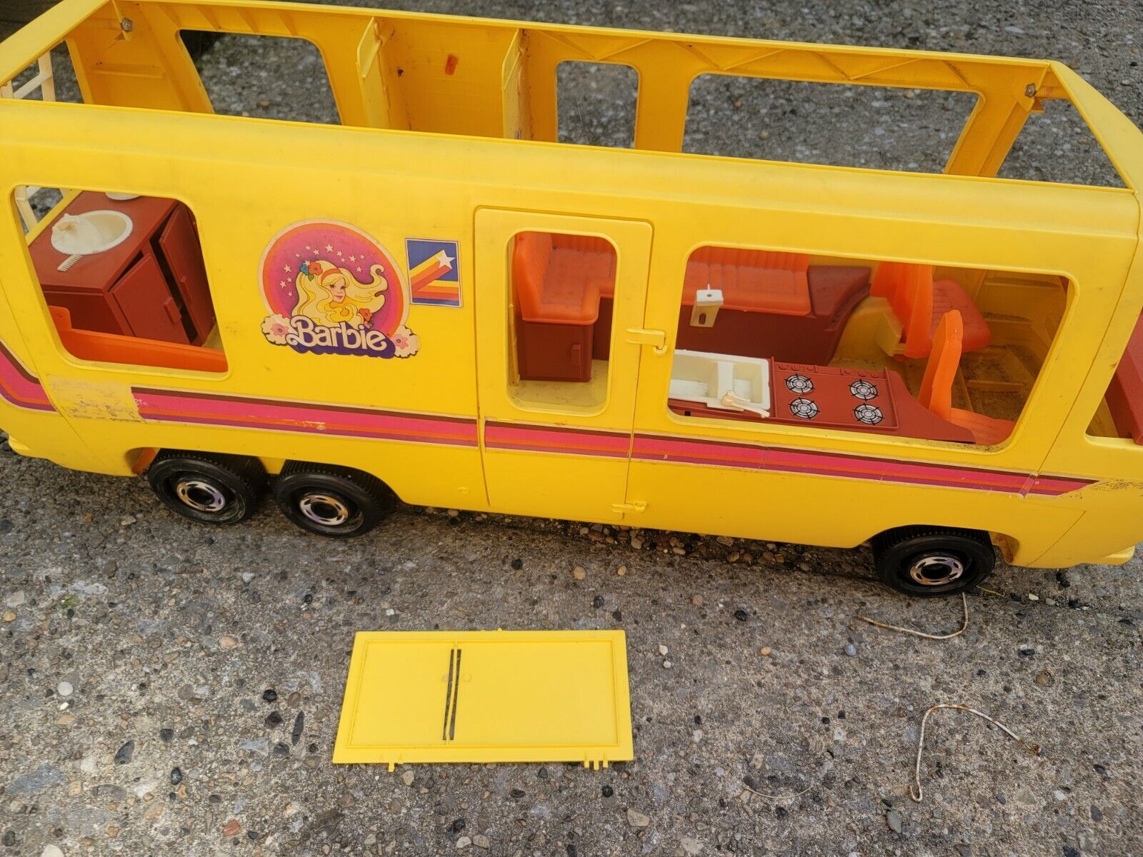 Vintage 1976 Barbie Star Traveler Eleganza II Motor Home, Camper, RV, with Box