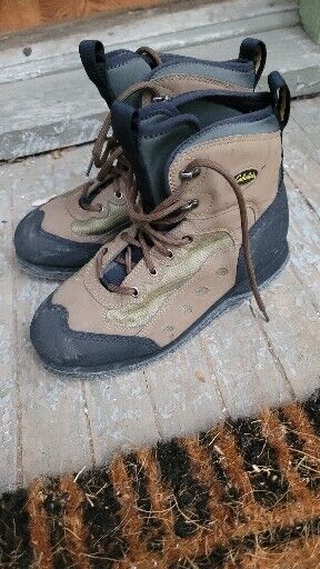 Cabela's ULTRALIGHT Felt Sole WOMEN'S WADING/FISHING BOOTS Size 15 L #83-0214