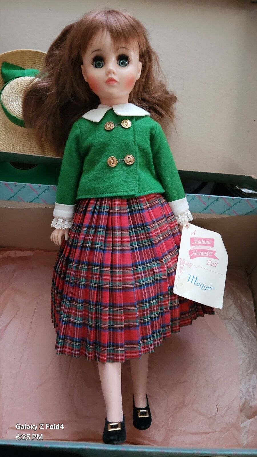 VINTAGE Madame Alexander 17 Inch Maggie #1720, 1972, Elise With Box RARE!