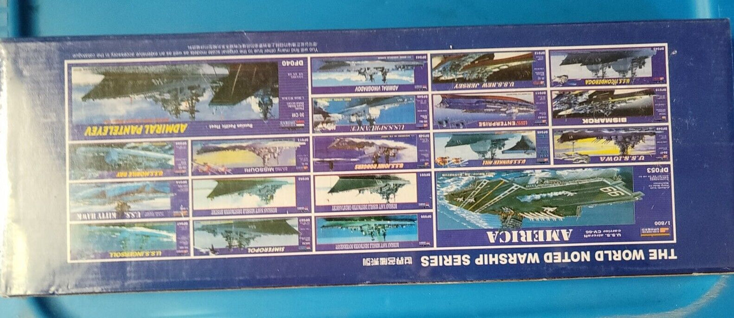 Zhengdefu Russian Navy Missile Destroyer BYSTRY Model Kit 30cmNEW READ