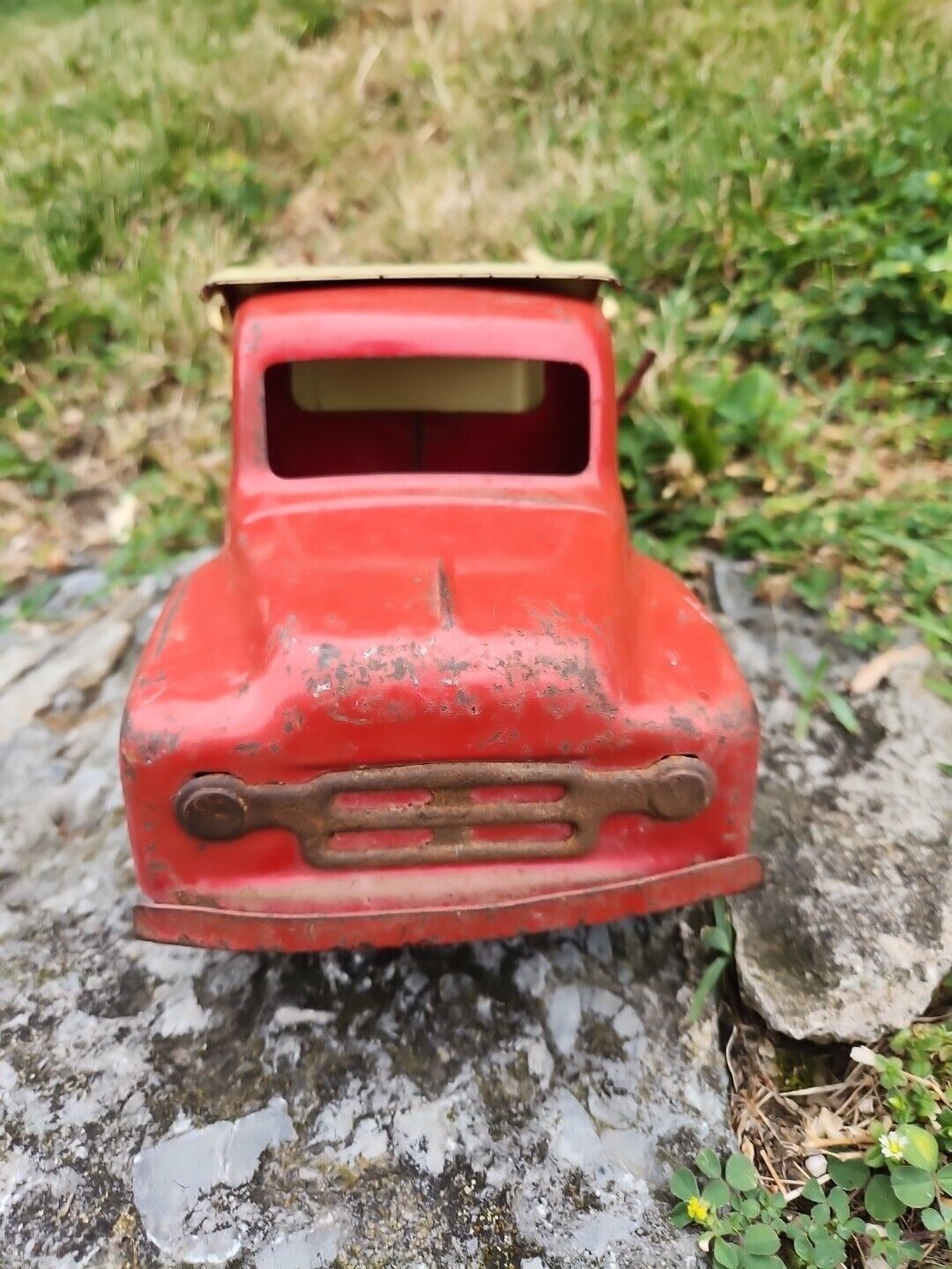 Vintage 1950s/1960s Buddy L  Dump Truck Pressed Steel 