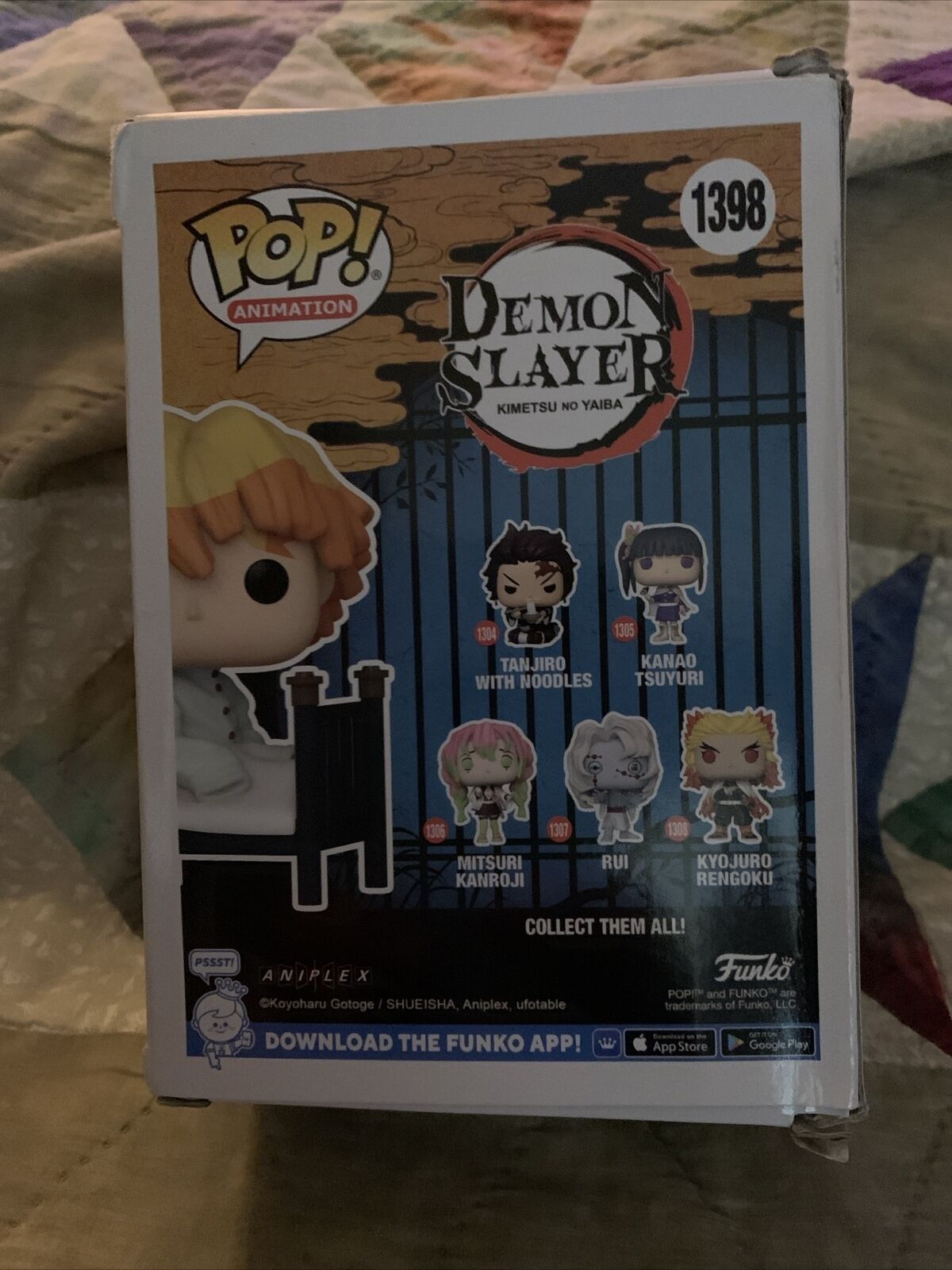 Funko Pop! Vinyl: Demon Slayer - Zenitsu Agatsuma (Funko Special Edition) #1398