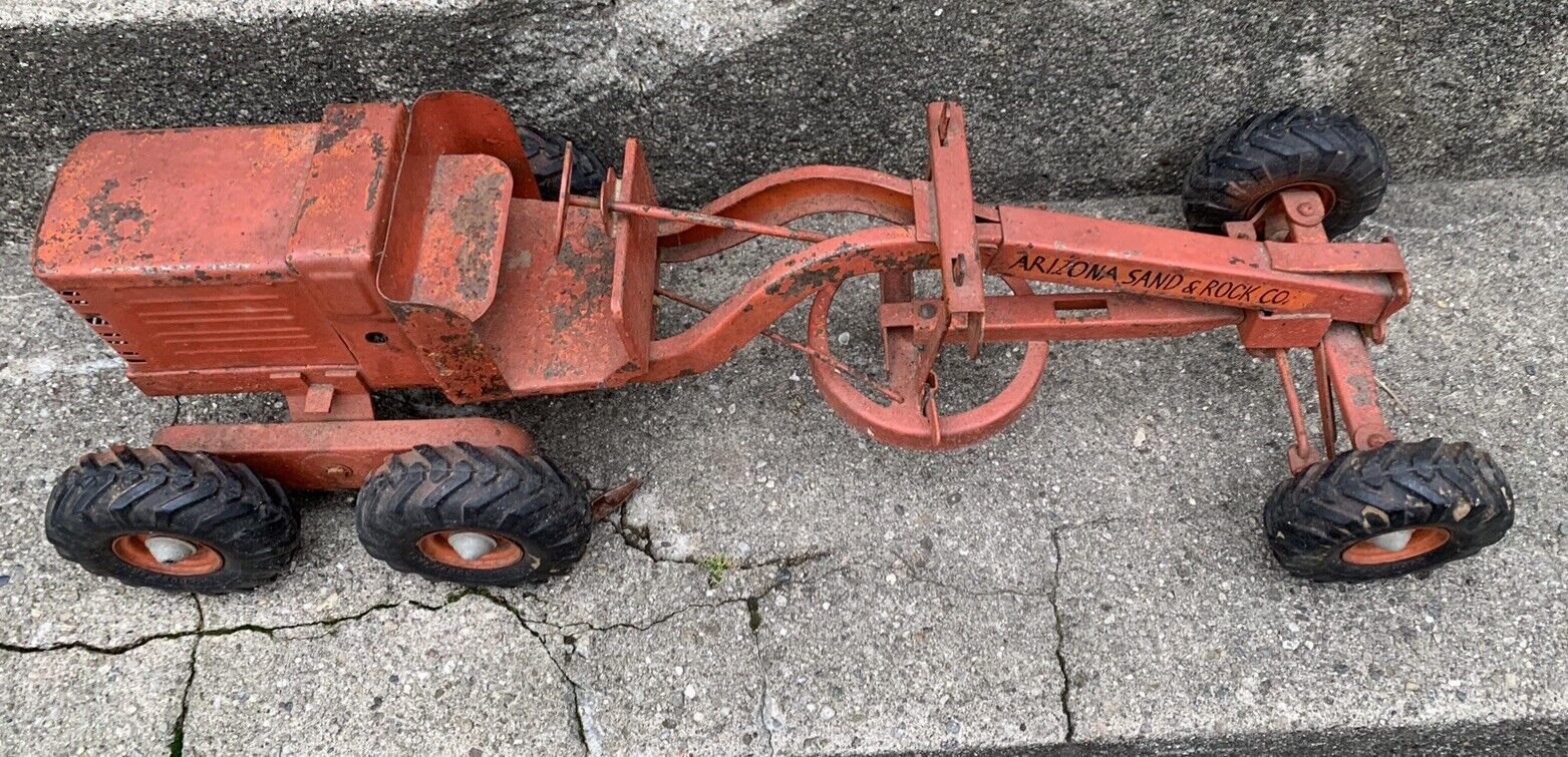 Vintage Doepke Metal Goodyear Road Grater Parts Restoration Ross Tonka