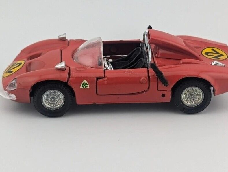 Mercury Toys #64 Alfa Romeo 33 Prototipo Box Only made in Italy 1/43 scale